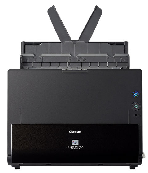 Сканер Canon DR-C225 II (Цветной, двусторонний, 25 стр./мин, ADF 45, High Speed USB 2.0, A4