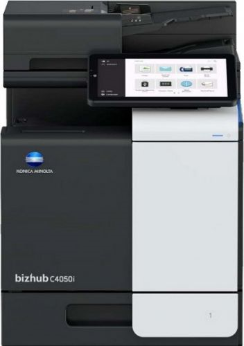 Лазерное многофункциональное устройство Konica Minolta bizhub C4050i (МФУ, Color, 40 ppm, Duplex, 1200x1200, 60-210 g/m2, RAM 5GB, 256GB SSD, 1,6 GHz, panel 10,1" sensor, USB/GBE/WiFi(opt.), DADF 80, full toners, запуск инженером платно)