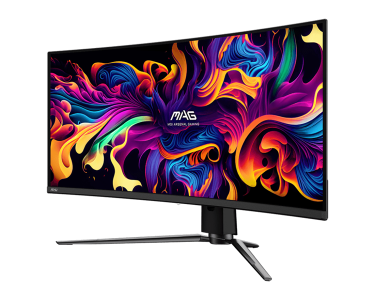 Монитор MSI MAG 341CQP QD-OLED 34,18" 21:9 UWQHD(3440x1440) QD-OLED 1800R, TrueBlack 400, 0.03ms(GTG), 1,5M:1,HDR Brightness 250nits,2xHDMI,DP,USB-C,2xUSB-A,USB-B,Tilt,Swivel,Height,VESA,175Hz,Black,1y w-ty