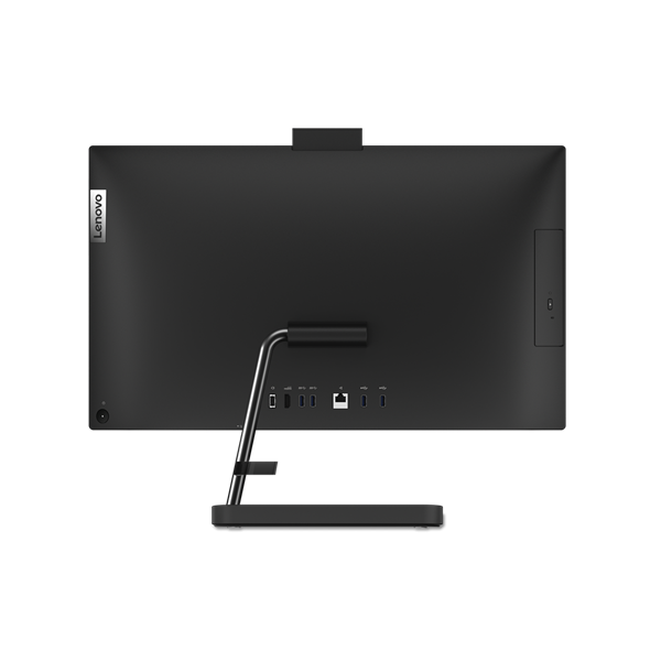Lenovo IdeaCentre AIO 3 24ALC6 23.8" FHD (1920x1080) IPS 250N, Ryzen 5 7430U, 2x8GB DDR4-3200, 512GB SSD M.2, Radeon Graphics, WiFi6, BT, HD Cam, USB KB&Mouse, NoOS, Black, 1Y