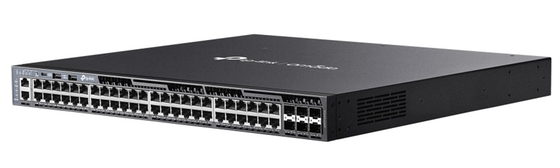 коммутатор TP-Link SG6654XHP, Omada 48-PortGigabit Stackable L3 Managed PoE+ Switch with 6 10GE SFP+ Slots