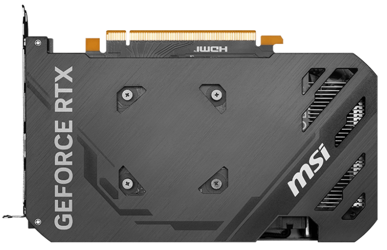 Видеокарта MSI RTX 4060 8G VENTUS 2X BLACK OC//RTX 4060, HDMI, DP*3, 8G, D7