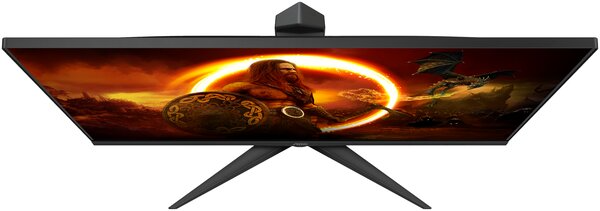 Монитор 27" AOC Q27G2S 2560x1440, WLED, 16:9, IPS, 350 cd, 1000:1, 80M:1, 4(1) ms, 178/178, 2xHDMI, DP, 165Hz, Tilt, Pivot, HAS, Swivel, Внутр, VESA, Black, 3y