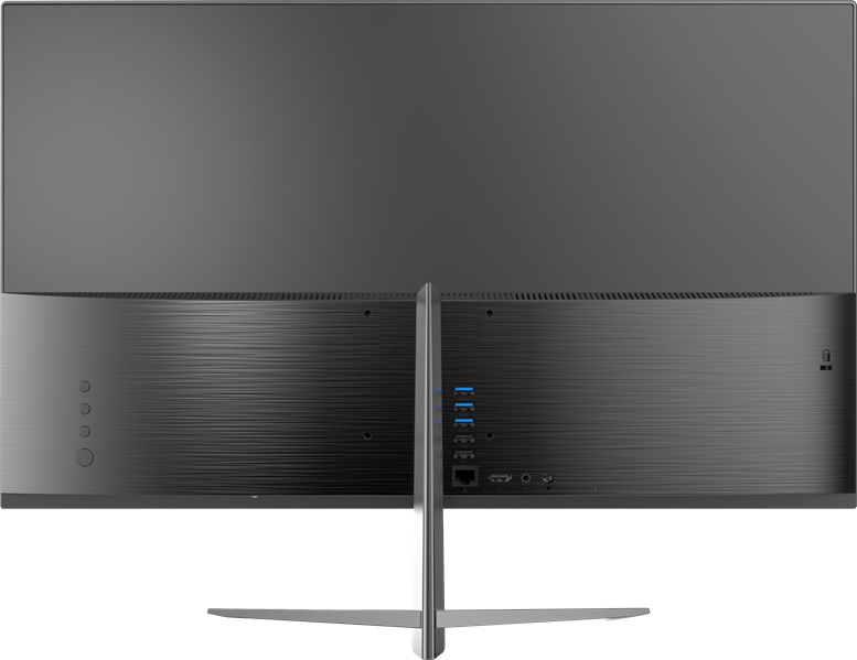 Моноблок IRBIS MB2385 23.8" AIO, CPU intel I5-1135G7, 23.8" LCD (1920x1080IPS), 16GB PCDDR4 2400MHZ+512GB, 1*1 AC wifi, brush dark grey, EU adaptor (После ремонта, потертости, царапины, повреждения коробки)