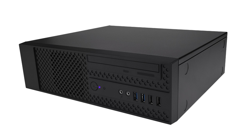Корпус Slim Case InWin CK709 Black 300W PM-300TFX 80+ Bronze U3*2+U2*2+A(HD)+FAN+ intrusion switch Micro-ATX, mini-ITX