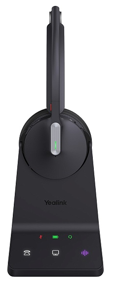 Гарнитура YEALINK WH64 Dual UC Дуо, Беспроводная, HD звук, 160м DECT, Bluetooth, Шумоподав,