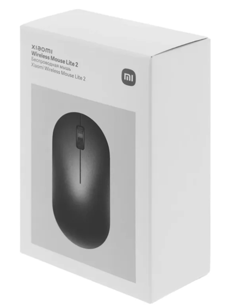 Мышь Xiaomi Wireless Mouse Lite 2, 1000dpi, Black