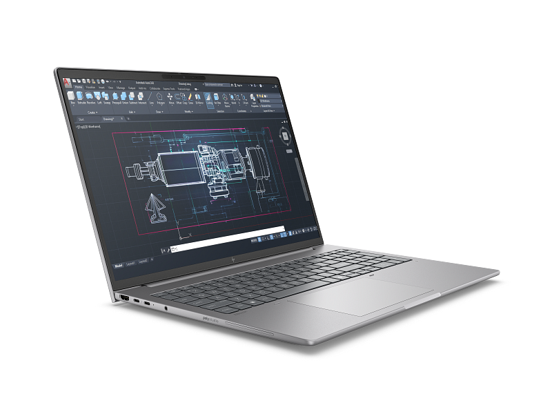 Ноутбук HP Zbook 8 G1i 16 Intel U7-255H,16"WUXGA(1920x1200)IPS AG 300nits, NVIDIA RTX A500 4GB GDDR6,16Gb DDR5(1),1Tb SSD,56Wh LL,FPR,HD Webcam,1.76kg,2y,Gray,Win11Pro Multilang, eng/rus kbd,без евровил