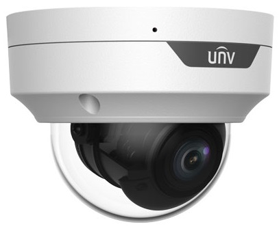 Видеокамера Uniview Видеокамера IP купольная антивандальная {1/3" 4 Мп КМОП @ 30 к/с, ИК-подсветка до 40м., 0.003 Лк @F1.6, объектив 2.8-12.0 мм моторизованный с автофокусировкой, WDR, 2D/3D DNR}