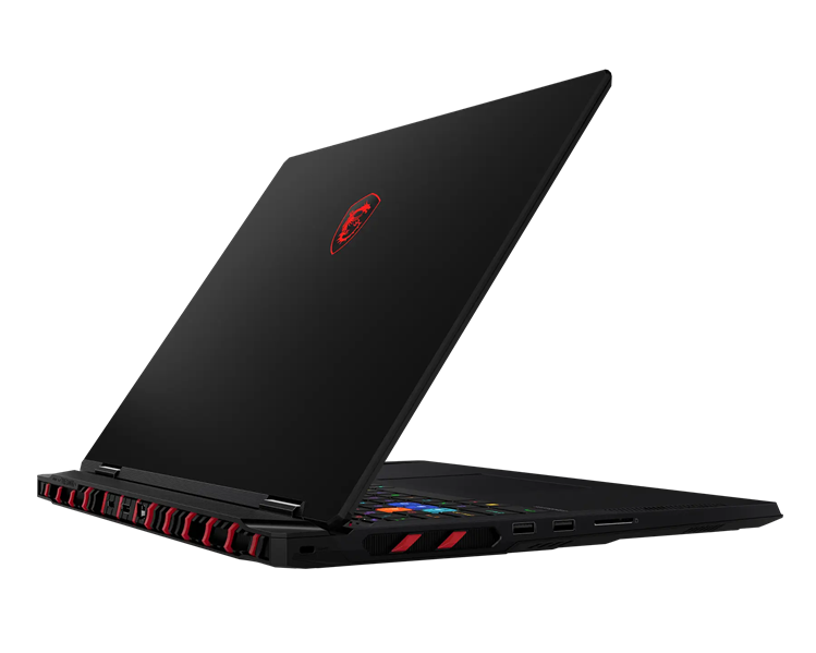 ноутбук MSI Raider 18 Max HX A2WJ Ultra9 290HX 18" 16:10 UHD+ (3840x2400)120Hz DDR5 64GB (32GB*2),2TB SSD,NV RTX 5090 (24GB GDDR7),99Whr,3,6kg,2y,Win11Home,Black