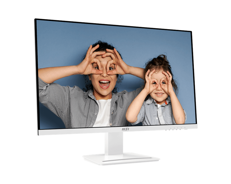 Монитор MSI PRO MP273QW E2 27" 16:9 WQHD(2560x1440)IPS Flat,1ms(MPRT),1300:1,100M:1,400nit,178/178,2xHDMI ,1xDP,Speaker,Tilt,VESA,100Hz,White, 1y w-ty