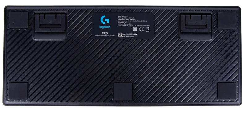 Клавиатура Logitech Gaming keyboard G PRO, Mechanical, RGB, Black, [920-009393]