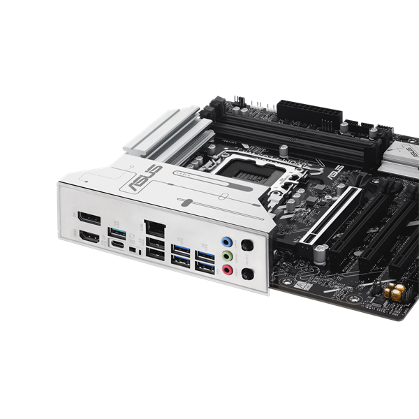 Материнская плата ASUS PRIME Z890M-PLUS WIFI, LGA1851, Z890, 4*DDR5, 6*SATA, 3*M.2, 5*USB 3.2, 4*USB 2.0, Type-C, 3*PCIx16, HDMI+DP, mATX; 90MB1J80-M0EAY0