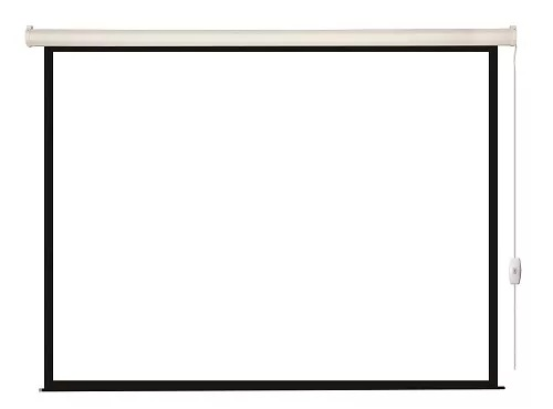 Экран с электроприводом Lumien Eco Control 142x200 см (раб. область 109х194 см) MW черная кайма 16:9