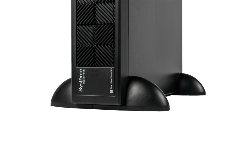 Источник бесперебойного питания Systeme Electric Smart-Save Online SRV, 1000VA/900W, On-Line, Rack 2U(Tower convertible), LCD, Out: 6xC13, SNMP Intelligent Slot, USB, RS-232