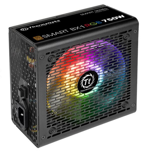 Блок питания Thermaltake Smart BX1 RGB (PS-SPR-0750NHSABE-1), 750W, APFC, 80+ Bronze, non-modular