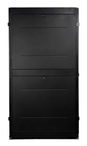 Серверная стойка Systeme Electric, Монтажный шкаф Uniprom, 48U-600/1070, боковые панели 4шт, черный