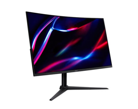 31,5'' ACER Nitro XZ322QUV3bmiiphx Curved 1500R Black, 16:9, VA, 2560x1440, 1 / 5ms, 400cd, 180Hz, 2xHDMI(2.0 )+ 2xDP(1.2) + Audio out, Speakers 2Wx2, sync: FreeSync Premium, hdr: HDR 400, hadj 100