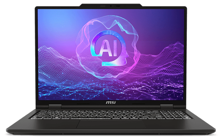 Ноутбук MSI Venture 16 AI A2HMG Ultra 7 255H 16" 16:10 2K OLED (2048*1280) 120Hz, DDR5 32GB (16GB*2),1TB SSD, Intel Arc Graphics,75Whr,1,9kg,1y,Win11 Pro,Solid Gray