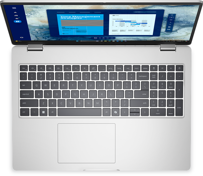 Ноутбук DELL 16 Pro Ultra 5 235U vPro 16” 16:10 FHD+ (1920 x 1200),60Hz,IPS,Non-Touch, AGl,300 nit,16GB (1x16GB) 512GB SSD Intel graphics ,Backlit,FPR,2y,11 Home,Chinese/single language1,9kgKB Eng/Rus