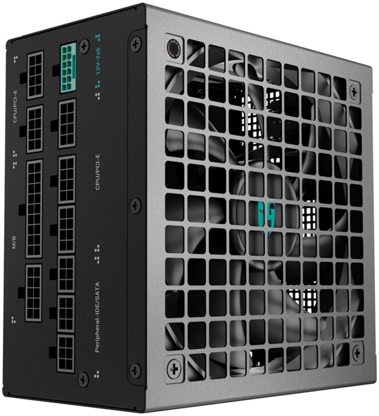 Блок питания Deepcool GAMERSTORM PN1000M (ATX 3.1, 1000W, Full Cable Management, PWM 135mm fan, Active PFC, 80+ GOLD, Active PFC + Full Bridge SRC LLC + DC/DC ,Gen5 PCIe) RET (R-PNA00M-FC0B-WGEU)
