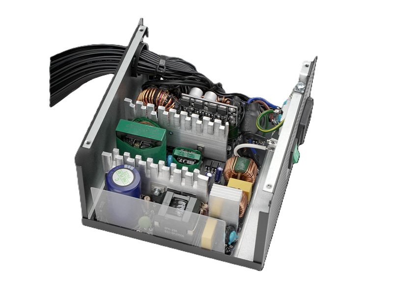 Блок питания Deepcool GAMERSTORM PK750D (ATX 2.4, 750W, PWM 120mm fan, Active PFC+DC to DC, 80+ BRONZE) RET (R-PK750D-FA0B-WGEU)