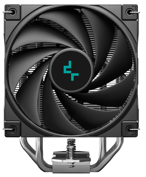 Кулер для процессора DEEPCOOL AK400 DIGITAL SE LGA1700/1200/115X/AM5/AM4 (18шт/кор, TDP 220W, PWM, Fan 120mm, 4 тепл. трубки, ARGB, черный) RET (R-AK400-BKADMN-GJD)