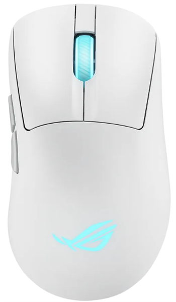 Мышь ASUS ROG KERIS II ORIGIN, 54g, Wired, 2.4GHz RF, Bluetooth 5.1, 42K DPI sensor, 5 Programmable Buttons, White