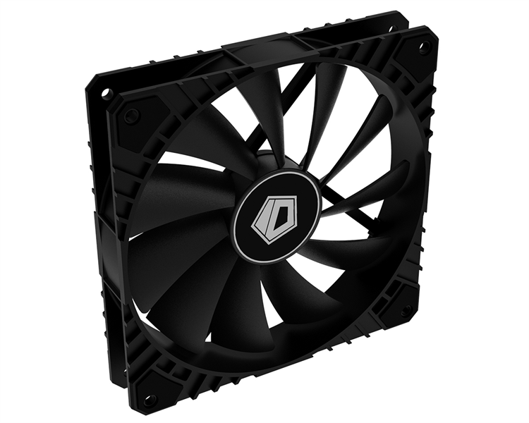 Вентилятор ID-COOLING WF-14025-XT-Black (140x140x25mm, 800-1600 об/мин RPM )