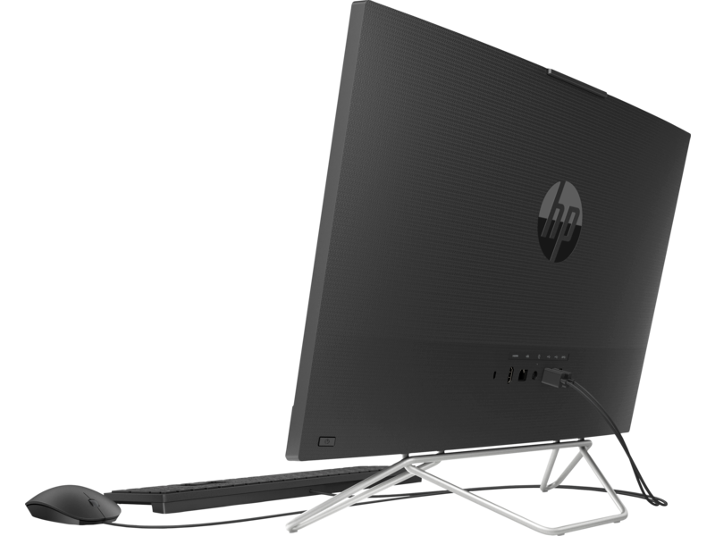 HP 24-ck0137ci NT 23.8" FHD(1920x1080) Pentium J5040, 8GB DDR4 2400 (1x8GB), SSD 256Gb, Intel Internal Graphics, noDVD, Rus/Eng kbd&mouse wired, HD Webcam, Black, FreeDos, 1Y Wty