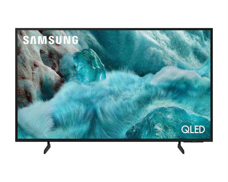 Телевизор Samsung QLED TV QE55Q7FAAUXRU, 55', QLED, 4K 3840x2160, 60Hz, Tizen Smart TV, 20W, Tuner (DVB-T2/C/S2, PAL,SECAM), HDMI, USB, CI+, Wi-Fi, BT, LAN, VESA 200x200, Black
