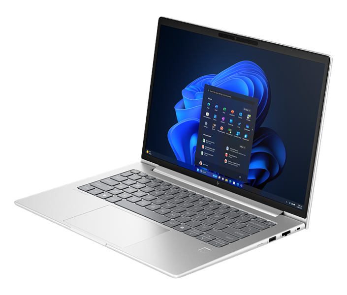 Ноутбук HP EliteBook 640 G11 Intel Core Ultra5-125U,14" WUXGA (1920x1200) IPS 300cd AG,16Gb DDR5-5600MHz(1),512Gb SSD NVMe,56Wh,FPS,ENG/RU Kbd Backlit,1.4kg,Silver,1y,Win11Home Rus