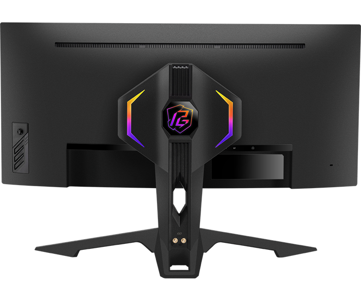 ASROCK 34" PG34WQ15R3A VA Curved 3440x1440 1 ms MPRT 550 cd 165Hz HDR 400 VESA Tilt HDMI*2 DP Type C black