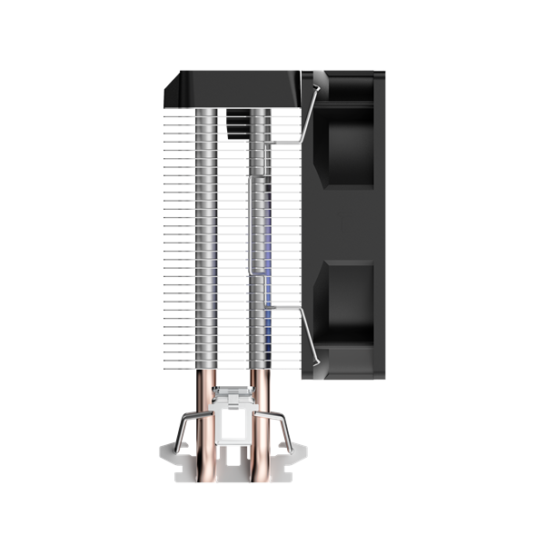 Кулер для процессора Ocypus Gamma A20 BK ARGB, 92mm FARGB FAN, Top FARGB Panel, 2 HEAT PIPES, 3-PIN, 1900 RPM, 21DBA, HYDRO BEARING, LGA115X/1200/1700/18XX, AM4/AM5
