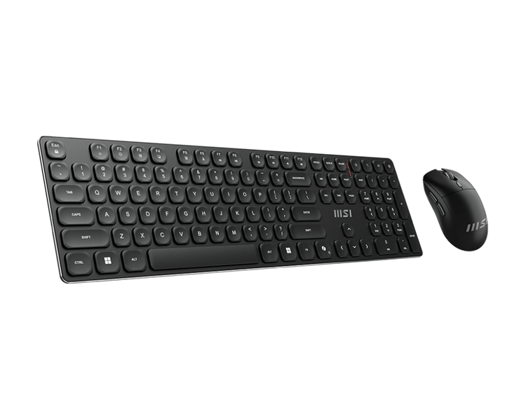 Клавиатура и мышь Keyboard and Mouse MSI FORGE K210 Combo, Wireless, Black