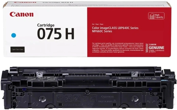 картридж Canon 075HC for MF664Cdw/667Cdw / LBP646Cdw/LBP647Cdw (2500 pages)
