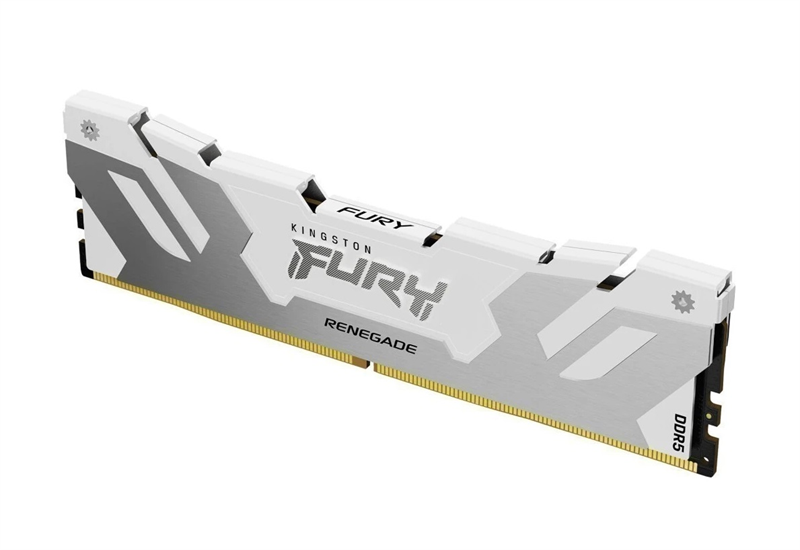 Оперативная память Kingston 16GB 6400MT/s DDR5 CL32 DIMM FURY Renegade White XMP