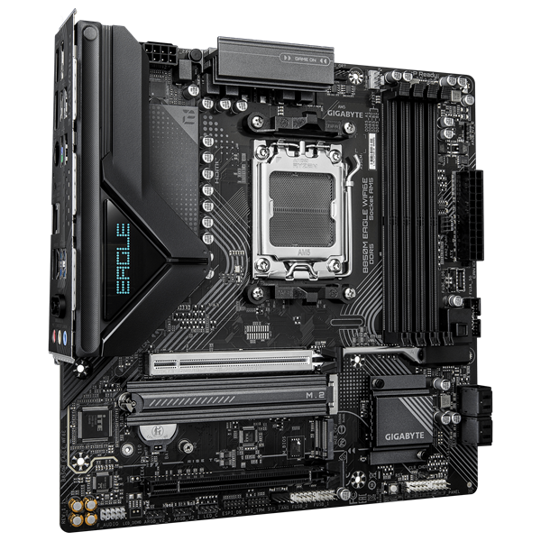 Материнская плата GIGABYTE B850M EAGLE WF6E, AM5, B850, 4*DDR5, 4*SATA, 2*M.2, 3*USB 3.2, 4*USB 2.0, Type-C, 2*PCIx16, 2*DP+HDMI, mATX