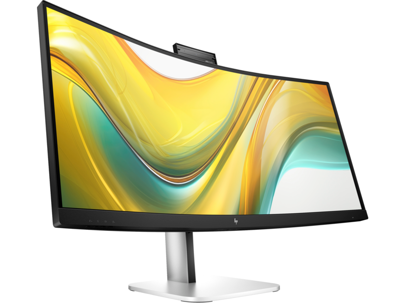 HP Series 5 Pro 34 inch WQHD USB-C Conferencing Monitor - 534pm 34" Monitor 3440 x 1440 FHD, 21:9, VA, 400 cd/m2 5 ms, 178°/178°, HDMI, USB-A, USB-C, DP, 100 Hz, Webcam, Tilt, HAS, Swiwel, Vesa