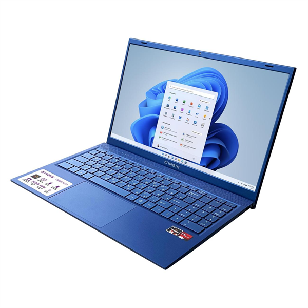 Ноутбук IRBIS 15NBC1012 15.6"LCD 1920*1080 IPS, R5-5560U, 16GB sodimm 2400MHZ+512GB SSD, AC wifi, Front camera: 2MP, 5000mha battery, metal (после ремонта, потертости, царапины, сильные повреждения коробки)