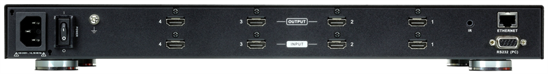 Матричный коммутатор ATEN 4x4 4K HDMI Matrix Switch W/Scaler W/EU