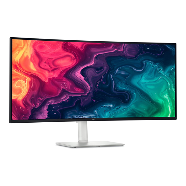 Монитор Dell 34" S3425DW Curved S/BK(VA;21:9;3440x1440x120Hz;300cd/m2;3000:1;1ms;1,07bill;178/178;2xHDMI2.2;2xUSB-C,2xUSB;Spk 10W;HAS;Tilt;Swiv;VESA)