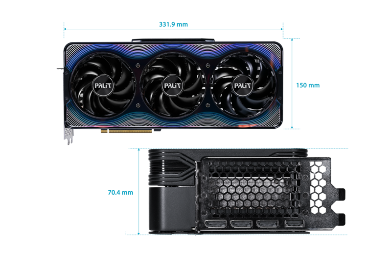 Видеокарта PALIT NE75090S19R5-GB2020G RTX5090 GAMEROCK OC 32GB GDDR7 512bit 3-DP HDMI
