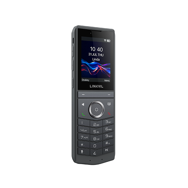 Wi-Fi телефон LINKVIL W620W Беспровод. Wi-Fi, 8 SIP-акк., 2.4" 240 х 320 Цвет. экран, защ. от падения с 1.8м., BT 5.0, бат. 3000 mAh