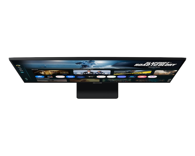 Монитор Samsung 32" Smart monitor M7 S32FM702UI (VA 16:9 3840x2160x60Hz 4ms 300cd 3000:1 178/178 1млрд HDMI USB-C(65W) 2*USB 2.0 Spk10W Tizen HDR10+ sRGB 99% Tilt WiFi5 BT5.2 VESA Black ПультДУ)
