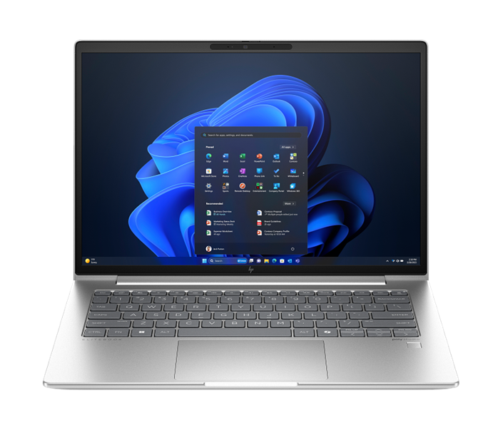 Ноутбук HP EliteBook 640 G11 Intel Core Ultra7-165U vPro,14" WUXGA (1920x1200) IPS 300cd AG,16Gb DDR5-5600MHz(1),512Gb SSD NVMe,56Wh,FPS,ENG/RU Kbd Backlit,1.4kg,Silver,1y,Win11 Home Rus
