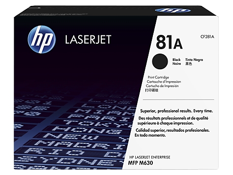 Cartridge HP 81A для LJ M630/M604/M605/M606 (10 500 стр.)