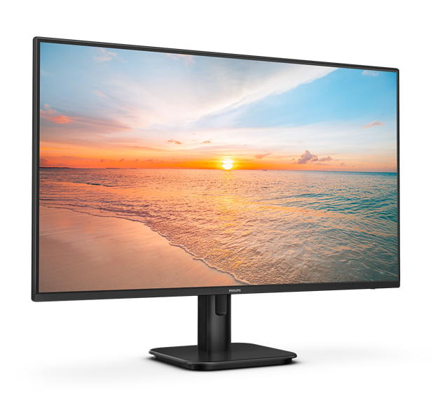 Монитор 27" Philips 27E1N2100A 1920x1080, WLED, 16:9, IPS, 300cd, 4ms, 1500:1, 178/178, VGA, HDMI, 120Hz, Speakers, Tilt, Internal, VESA, Black, 3y