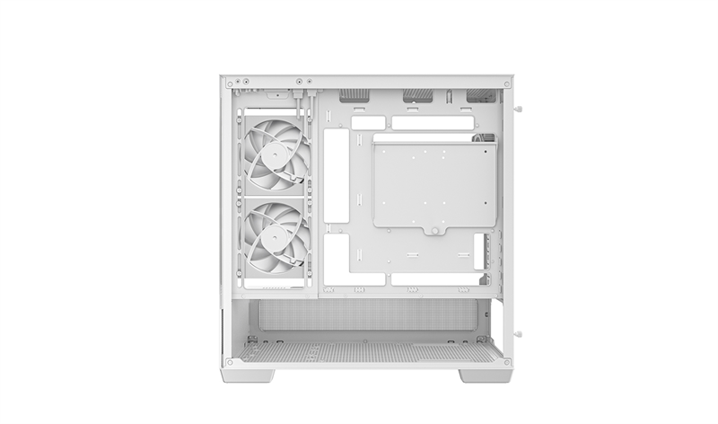 корпус Deepcool CG380 3F WH без БП, боковое окно (панорама), 3x120mm ARGB PWM вентилятора, белый, mATX (R-CG380-WHAGM3-G)