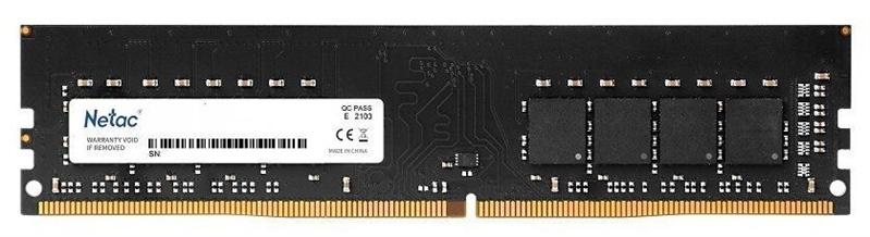 Оперативная память Netac Basic DIMM 16GB DDR4-3200 (PC4-25600) C22 22-22-22-52 1.2V Memory module
